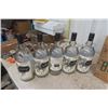 Image 2 : 9 Kraken Bottles with Wooden Blackwoods Crate- Repurpose for Patio Lights
