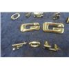 Image 2 : Assorted Car Emblem Letters, 2 Zippo Lighters, Elvis Playing Cards