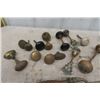 Image 4 : Old Door Hardware: Knobs, Brass, Porcelain, Glass