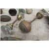 Image 5 : Old Door Hardware: Knobs, Brass, Porcelain, Glass