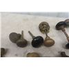 Image 7 : Old Door Hardware: Knobs, Brass, Porcelain, Glass