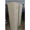 Image 2 : 2 Metal Lockers 15"×18"×72"