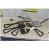 Image 1 : 4 Folding Trench Shovels + 2 Spade Ends