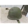 Image 2 : Military Metal Helmet + Field Telephone 