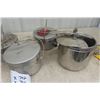 Image 2 : Camping/ Military Pots, Handles, Lids, Stainless Steel Pot, Pressure Cooker