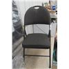 Image 3 : 3 New Folding Chairs with Upholstered Seats