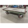 Image 1 : Warehouse Cart Steel Framed + Wood 24"×47"