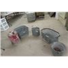 Image 1 : Galvanized Tub, Pail, Mop Pail, Gas Can