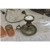 Image 3 : Drop Side Toaster, Cannister, Iron, Depression Salt + Pepper Shakers, Flask, Silver plus more 