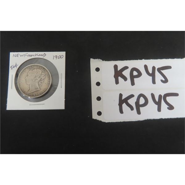 Newfoundland 50 Cent Coin - 1900