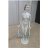 Image 2 : 5 Ceramic / Glass Nude Girl Figures ; Royal Dux, Allure plus more