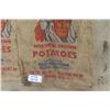 Image 3 : Lot of 6 Northern Chief Northern Grown Potatoes Burlap Sacks - 100lbs North Dakota
