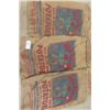 Image 3 : 3 Snowman Potato Sacks + 3 Northern Chief Potato Sacks - 100lbs Burlap Sacks - North Dakota
