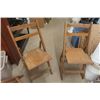 Image 2 : 6 Vintage Wooden Folding Chairs