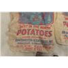 Image 7 : 3 Snowman Potato Sacks + 3 Northern Chief Potato Sacks - 100lbs Burlap Sacks - North Dakota