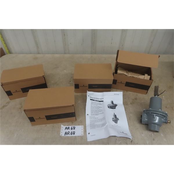 Lot of 4 Emerson fisher Relief Valves