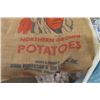 Image 5 : 3 Snowman Potato Sacks + 3 Northern Chief Potato Sacks - 100lbs Burlap Sacks - North Dakota