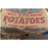 Image 7 : 3 Snowman Potato Sacks + 3 Northern Chief Potato Sacks - 100lbs Burlap Sacks - North Dakota