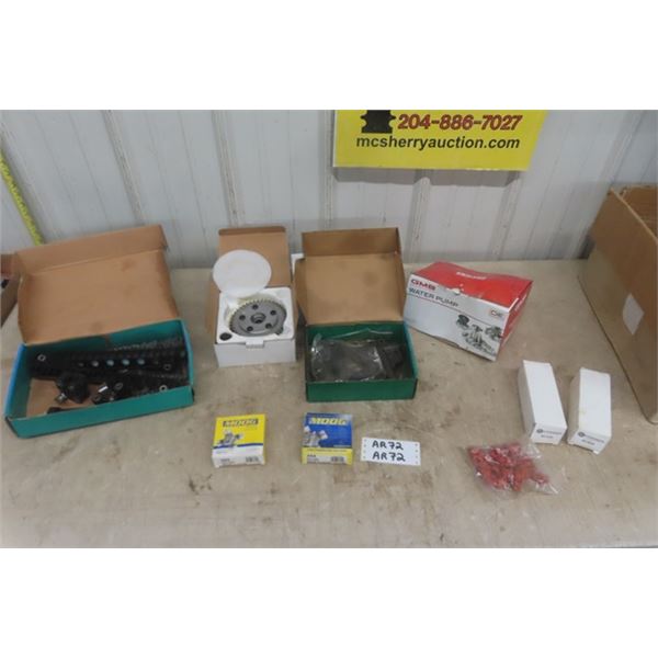 Assorted New in Box Ford Parts ; Oil  Pump, Water Pump, Timing Chain, U Joints plus more - for 2005 