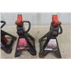 Image 3 : Set of 4 Motomaster 2 Ton Axle Stands