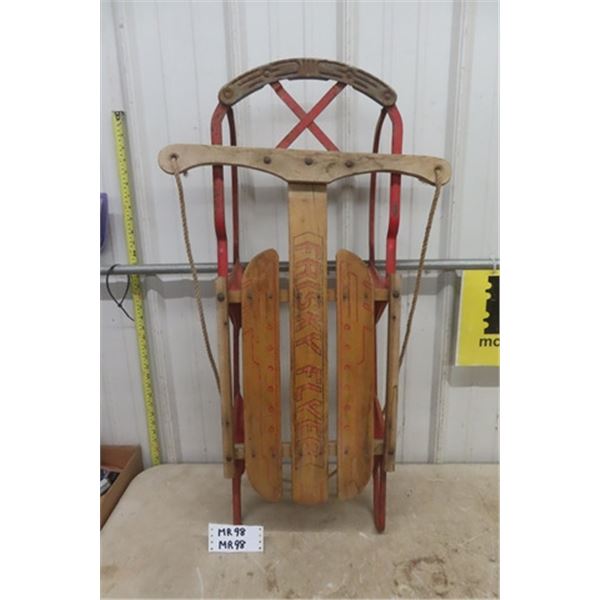 Frisky Flier Children's Sled 13" x 36" 