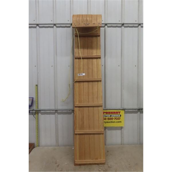 68" Wooden Toboggan - H2O Recreation