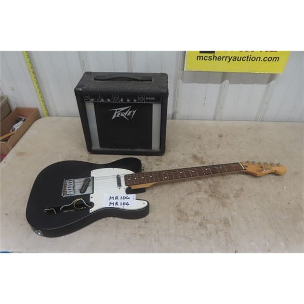 Peavey Rage Portable Amplifier Fender Bullet Squier Guitar !!!  - Needs Works