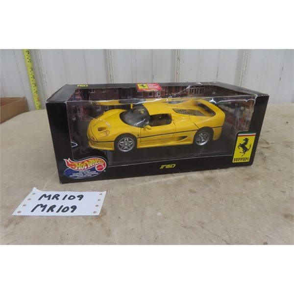 Hot Wheels Ferrari F50 Die Cast Car 1:18 Scale