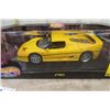 Image 2 : Hot Wheels Ferrari F50 Die Cast Car 1:18 Scale