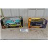 Image 1 : D-Rods 1931 Model A Ford + B Burago Corvette Die Cast Cars 1:1 + 1:24 Scale