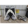 Image 1 : Eagle 34" Hockey Goalie Pads, Itech Vamp 7.8 Blocker + Catcher