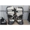 Image 2 : Louisville 34" TPS Goalie Pads - Sherwood Chest + Arm Protector