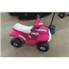 Image 2 : Little Tykes 3 Wheel Scooter + Battery Operated Kids Toy Quad - Not Tested