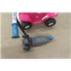 Image 5 : Little Tykes 3 Wheel Scooter + Battery Operated Kids Toy Quad - Not Tested