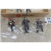 Image 5 : 20 Toy Figures ;Baseball, Firemen, Tonka Man, Borg Figure plus more 