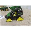 Image 3 : 3 John Deere Toys ; 7820 Die Cast Tractor, Grain Cart, ATV with Tracks