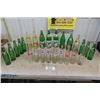 Image 1 : 25 Assorted Pop Bottles ; 7Up, Sprite, Pepsi, Coke, Canada Dry
