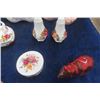 Image 2 : Assorted Bone China Items; Ducks, Vase, Creamer, Salt + Pepper Shakers plus more 