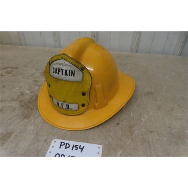 WPG Fire Department Captains Helmet - Leather Patch