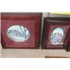 Image 2 : 5 Small Framed Pictures ; 3 by Catherine Harris Mann + Box with Bar Utensils