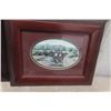 Image 3 : 5 Small Framed Pictures ; 3 by Catherine Harris Mann + Box with Bar Utensils