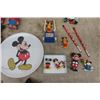 Image 7 : Vintage Mickey Mouse Books, Toys & Bone China Figures