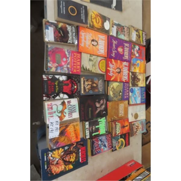 Fiction Book Lot ; V.C. Andrews, Harry Potter, Anne McCaffrey plus others