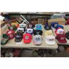 Image 1 : 21 Hats - Most are Ball Style Caps ; 2 Beer Can Abe Hats, Sports, Liquor, Snap On plus more