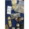 Image 3 : Vintage Door Knobs + Hardware Lot