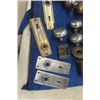 Image 4 : Vintage Door Knobs + Hardware Lot
