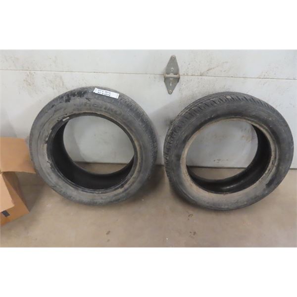 2 Different 205 / 55 / 16 Tires ; Firestone + Hankook