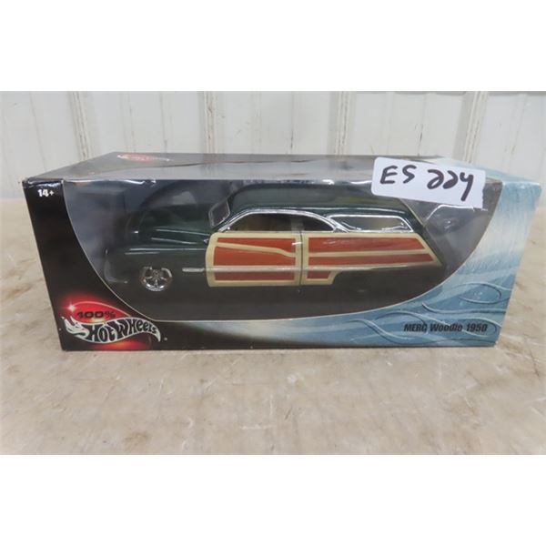 1950 Mercury Woodie Die Cast Hot Wheels 1:18 Scale