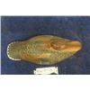 Image 4 : Carved Wood Duck Decoy 4.5" x 5" x 12" 