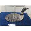 Image 5 : Carved Wood Loon Decoy  7" x 8.5" x 16" 